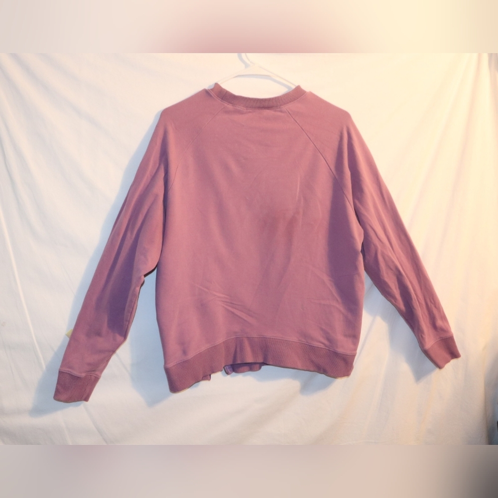 Universal Standard Riley Raglan Zip Top pink - Picture 5 of 10